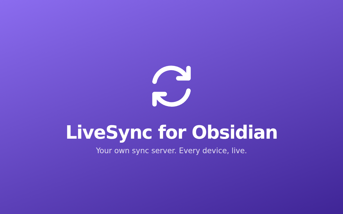LiveSync for Obsidian