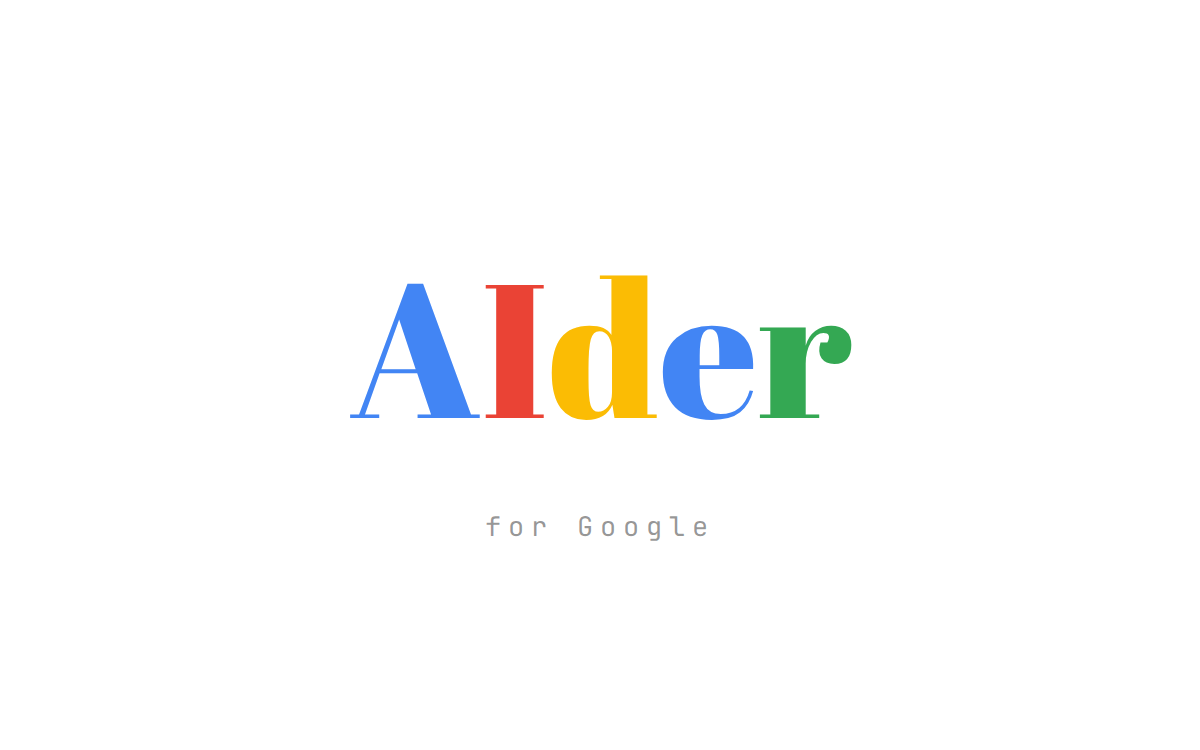 AIder for Google preview