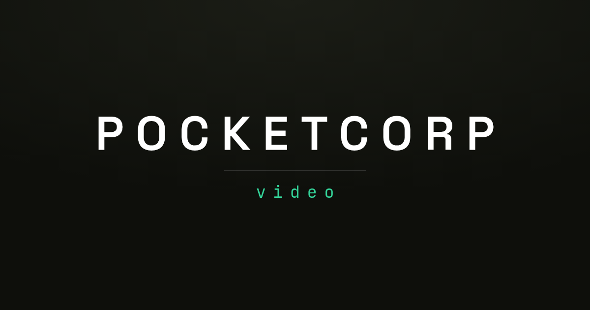 PocketCorp Video preview